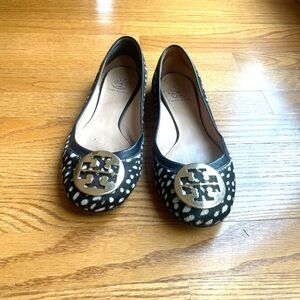 Tory Burch calfskin Reva ballet flats 9.5